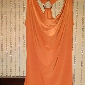 Dark orange Top sz Large